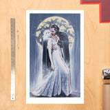 Dracula Kunstdruck The Kiss by Olivia De Berardinis 70 x 43 cm - ungerahmt