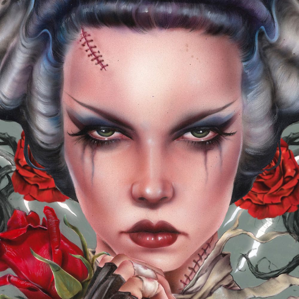 Frankensteins Braut Kunstdruck Bride Afterlife by Brian M. Viveros 61 x 41 cm - ungerahmt