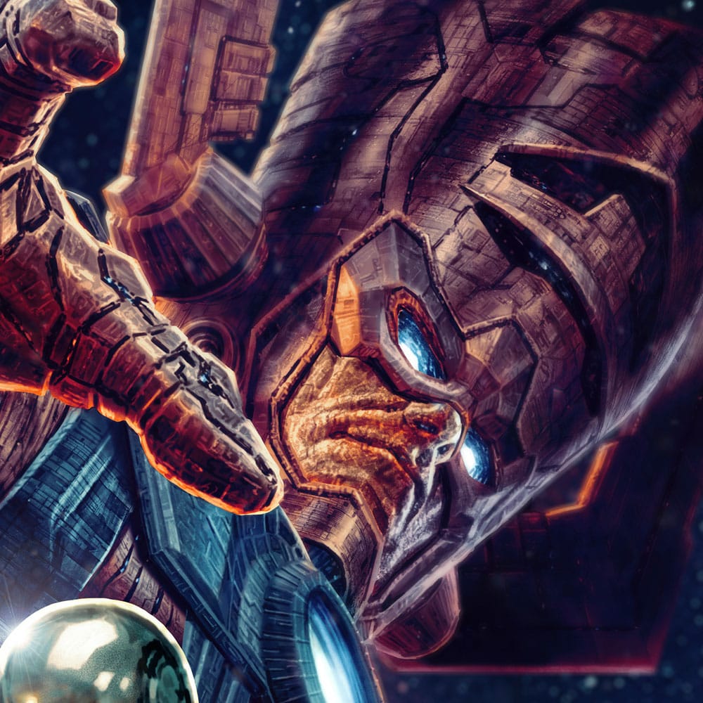 Marvel Kunstdruck Galactus and the Silver Surfer 61 x 41 cm - ungerahmt