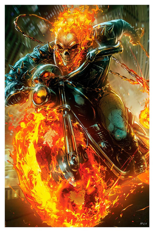 Marvel Kunstdruck Cosmic Ghost Rider 61 x 41 cm - ungerahmt