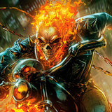 Marvel Kunstdruck Cosmic Ghost Rider 61 x 41 cm - ungerahmt