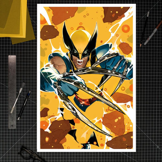 Marvel X-Men Kunstdruck Wolverine 61 x 41 cm - ungerahmt