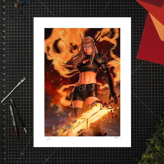 Marvel X-Men Kunstdruck Magik 61 x 41 cm - ungerahmt