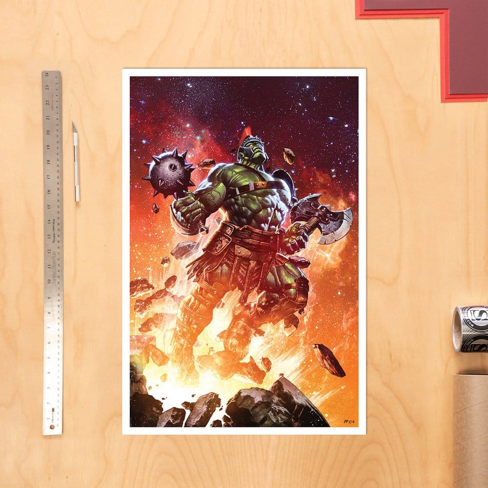 Marvel Kunstdruck Planet Hulk: Worldbreaker 41 x 61 cm - ungerahmt