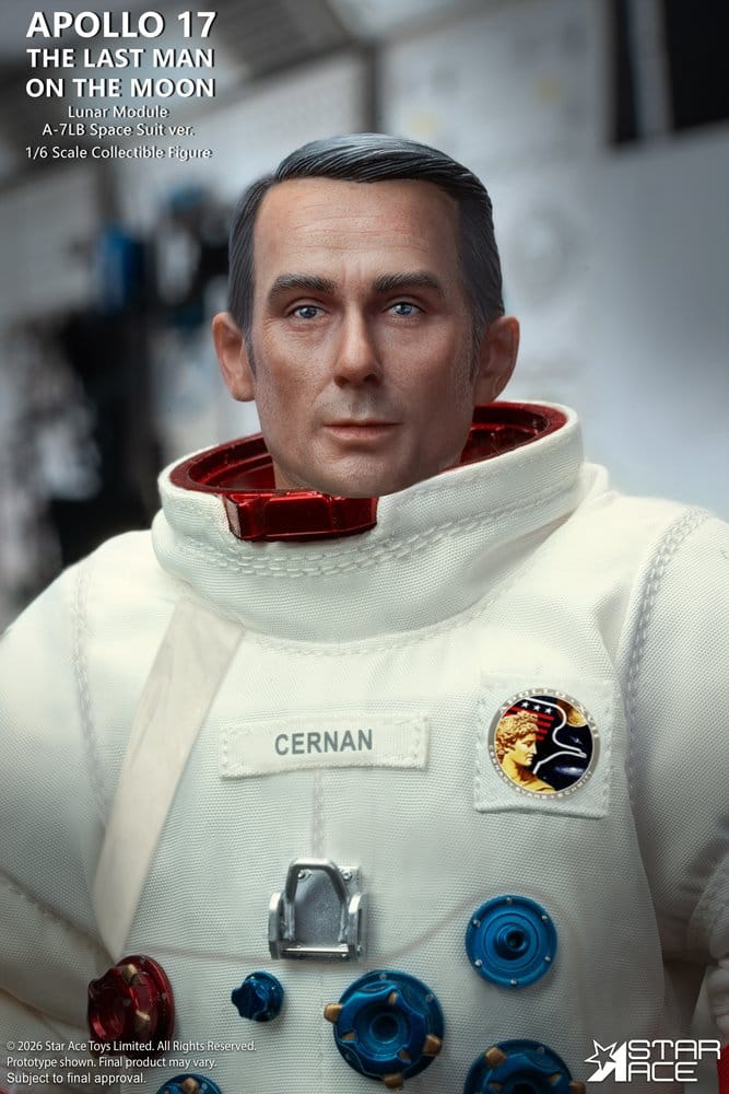 NASA Apollo 17 Actionfigur 1/6 The Last Man on the Moon 30 cm