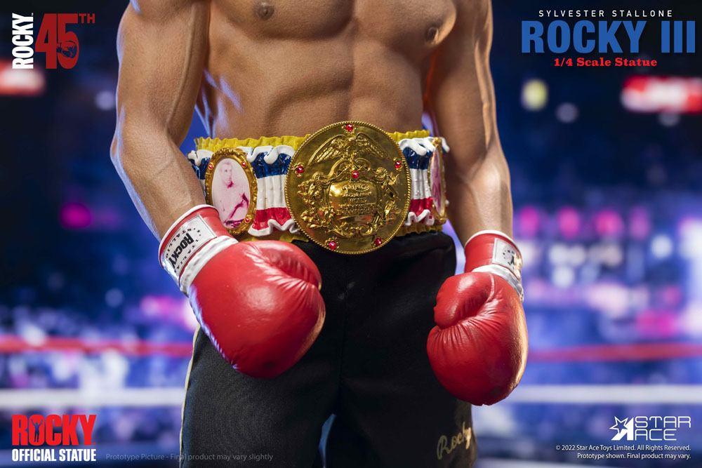 Rocky III Statue 1/4 Rocky Balboa Deluxe Ver. 46 cm - Smalltinytoystore