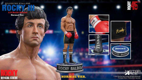 Rocky III Statue 1/4 Rocky Balboa 46 cm - Smalltinytoystore