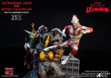 Return of Ultraman Diorama  1/8 Ultraman Jack vs Zetton II & Alien Bat Battle scene 25 cm
