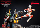 Return of Ultraman Diorama  1/8 Ultraman Jack vs Zetton II & Alien Bat Battle scene 25 cm