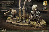Jason und die Argonauten Gigantic Soft Vinyl Statue Ray Harryhausens Skeleton Army (Children of the Hydra's Teeth) Deluxe Ver. 32 cm