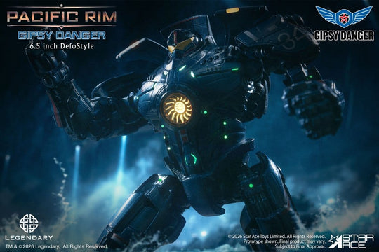 Pacific Rim DefoStyle Figur Gipsy Danger DX 17 cm