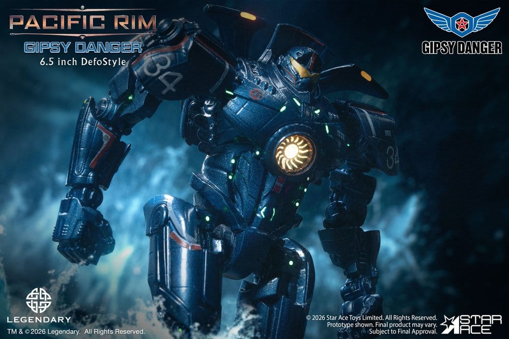 Pacific Rim DefoStyle Figur Gipsy Danger DX 17 cm