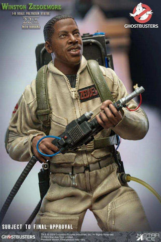 Ghostbusters Resin Statue 1/8 Winston Zeddemore 22 cm - Smalltinytoystore