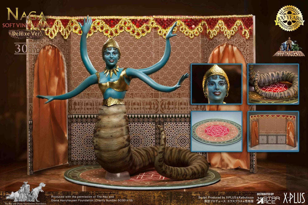 Sindbads siebente Reise Soft Vinyl Statue Ray Harryhausens Naga (Snake Woman) Deluxe Version 31 cm