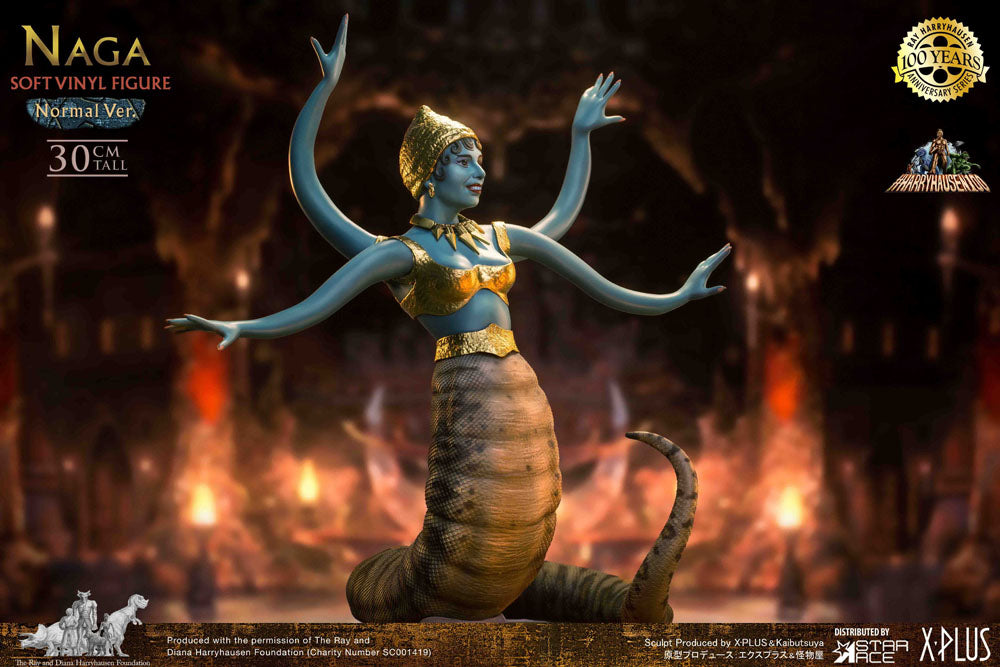 Sindbads siebente Reise Soft Vinyl Statue Ray Harryhausens Naga (Snake Woman) Deluxe Version 31 cm