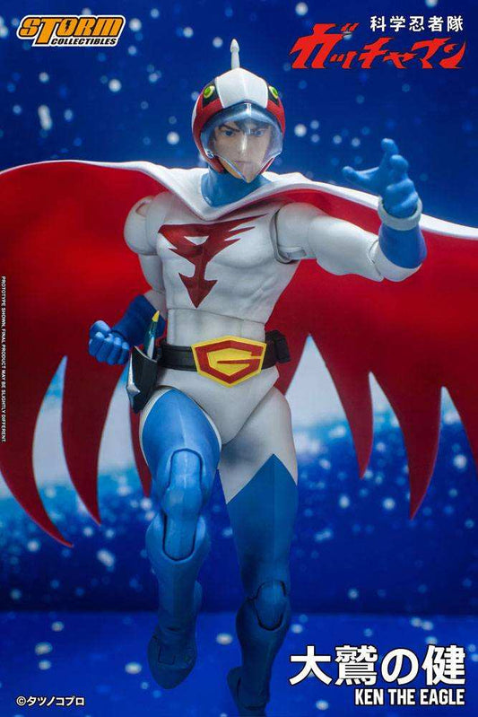 Gatchaman Actionfigur 1/12 Ken the Eagle 18 cm