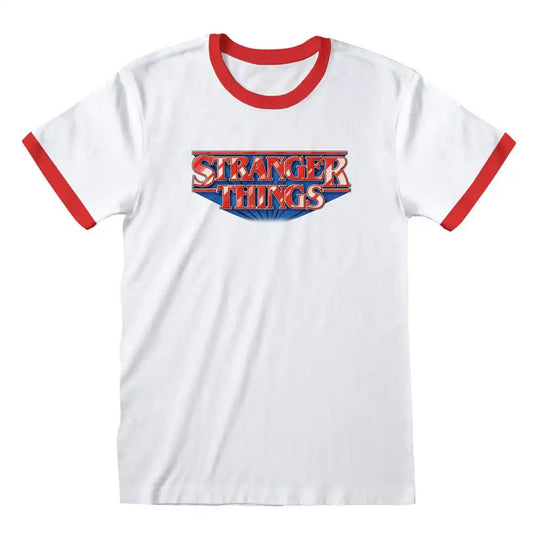 Stranger Things T-Shirt Retro Logo Größe XL