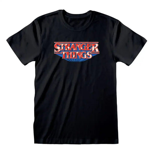 Stranger Things T-Shirt Retro Logo Größe S