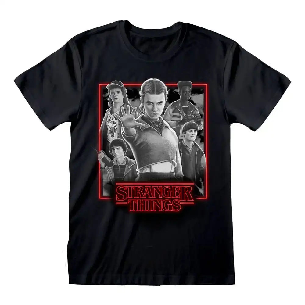 Stranger Things T-Shirt Group Artwork One Last Strange Adventure Colour Größe S