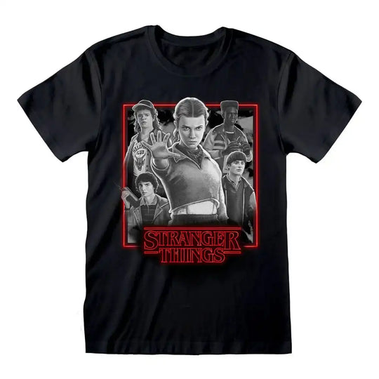 Stranger Things T-Shirt Group Artwork One Last Strange Adventure Colour Größe L