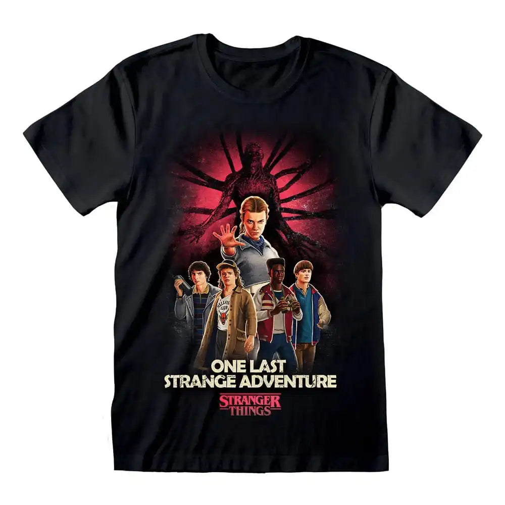 Stranger Things T-Shirt Group Artwork One Last Strange Adventure Colour Größe M