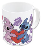 Lilo & Stitch Tasse Angel & Stitch Heart 325 ml
