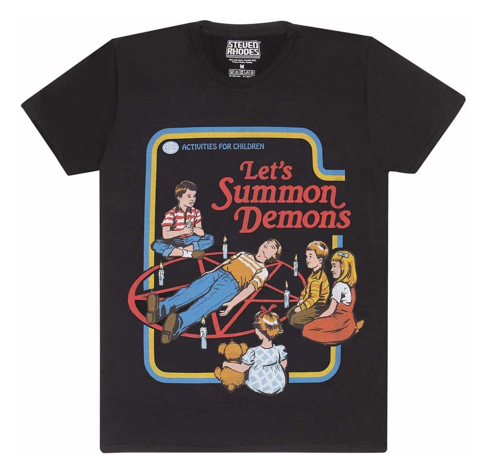 Steven Rhodes T-Shirt Lets Summon Demons Black Größe XXL