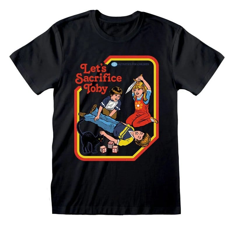 Steven Rhodes T-Shirt Lets Sacrifice Toby Black Größe M