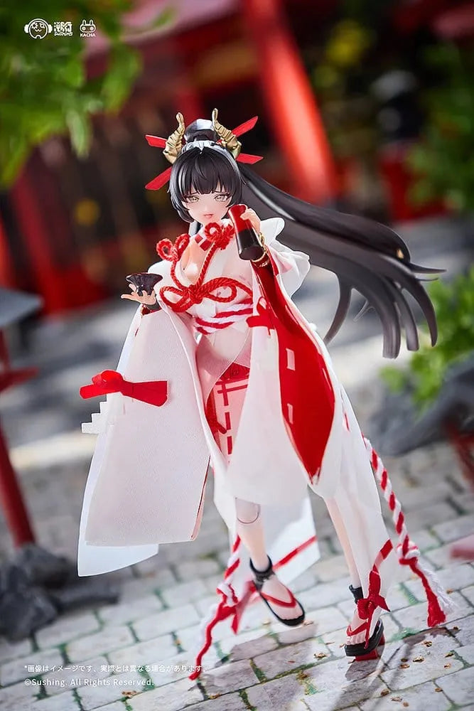 Combat Priestess Actionfigur 1/12 Sakura Uefuji 15 cm