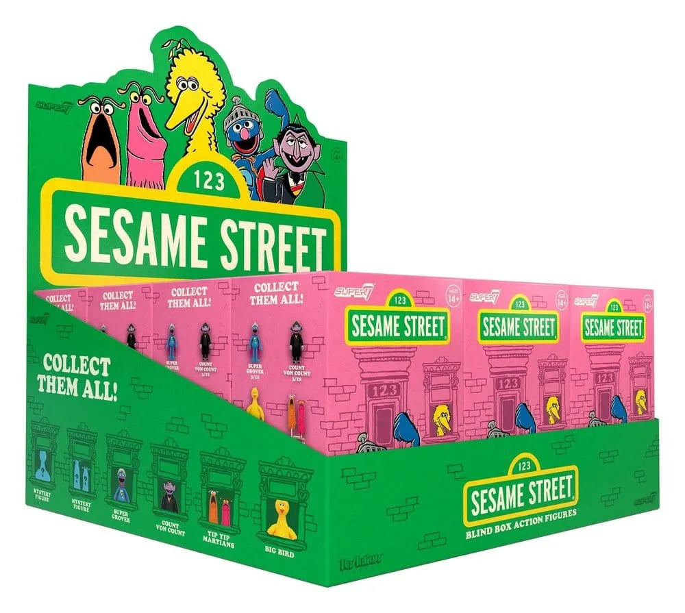 Sesamstraße Actionfigur Blind Box Wave 2 Display (12)