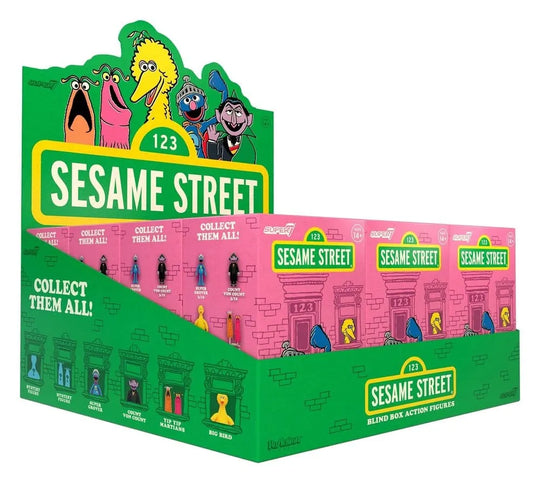Sesamstraße Actionfigur Blind Box Wave 2 Display (12)