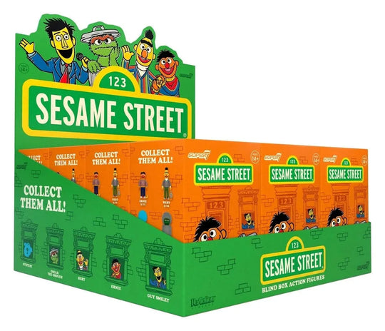Sesamstraße Actionfigur Blind Box Wave 3 Display (12)