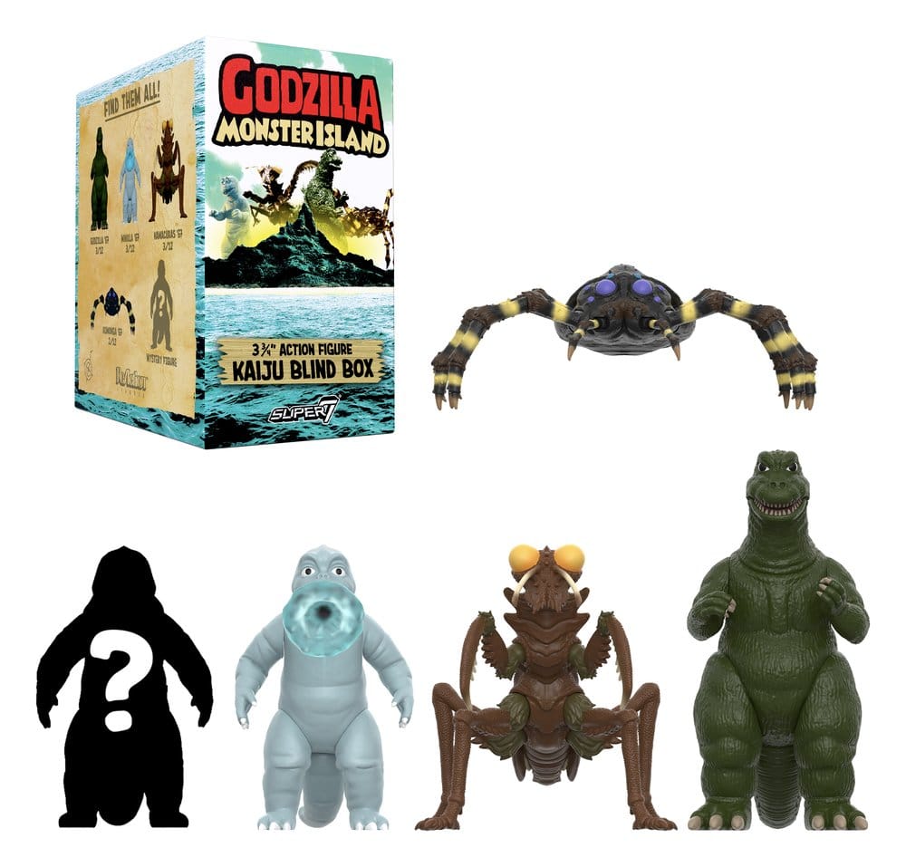 Godzilla Toho (Monster Island) Actionfigur Wave 13 Blind Box Display (12)