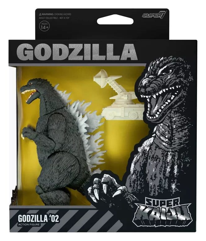 Godzilla Toho Super Kaiju Actionfigur Wave 03 Godzilla '02
