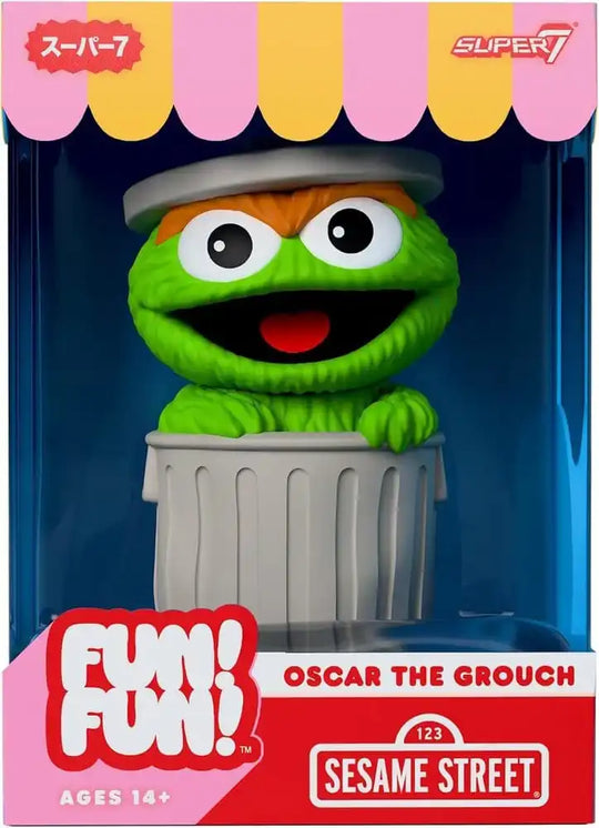 Sesamstraße Fun! Fun! Minifigur Wave 01 - Oscar the Grouch 18 cm