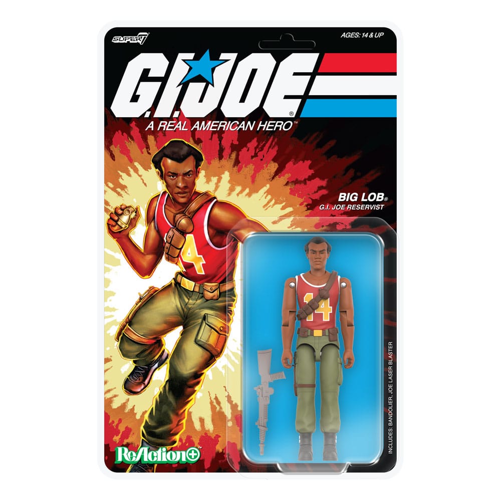GI Joe (Movie) ReAction+ Actionfigur Wave 5 Big Lob (Movie) 10 cm
