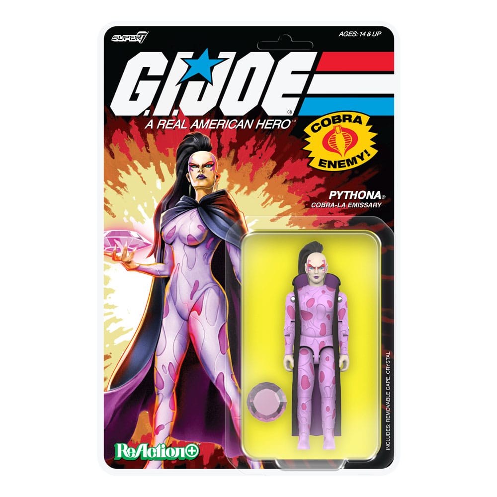 GI Joe (Movie) ReAction+ Actionfigur Wave 5 Pythona (Movie) 10 cm