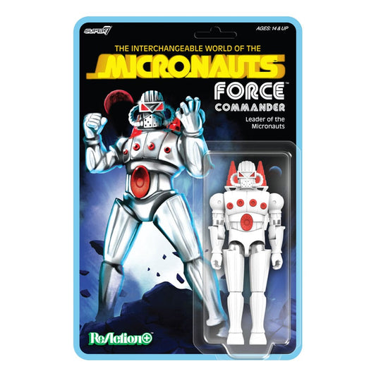 Micronauts ReAction+ Actionfigur Wave 02 Force Commander 9 cm