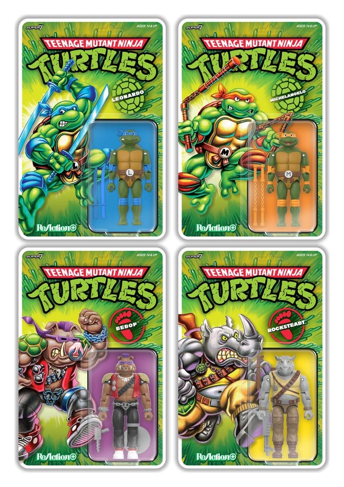 Teenage Mutant Ninja Turtles ReAction+ Actionfigur Wave 02 Bebop