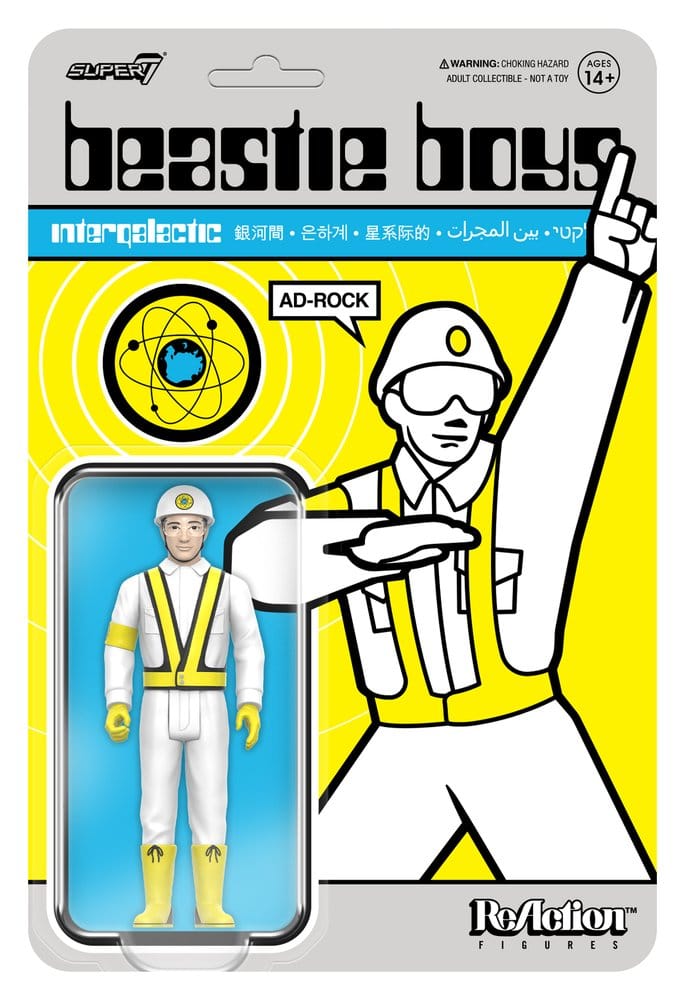 Beastie Boys ReAction Actionfigur Wave 04 Ad-Rock (Intergalactic Crossing Guard)