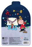 Peanuts ReAction Actionfigur Charlie Brown and Sad Tree (Snow Globe Card Back)