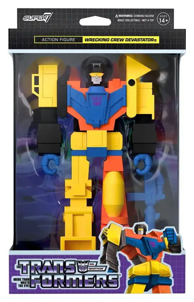 Transformers ReAction Actionfigur Devastator 10 cm
