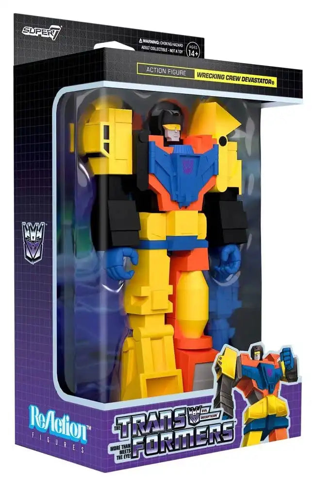 Transformers ReAction Actionfigur Devastator 10 cm