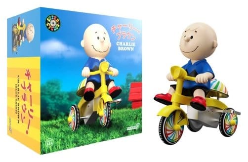 Peanuts Super Cycles Fahrzeug Charlie Brown (Blue w/ Yellow Trike)