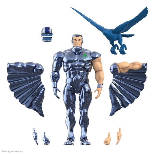 SilverHawks Ultimates Actionfigur Steelwill (Toy Version Vac Metal) 18 cm