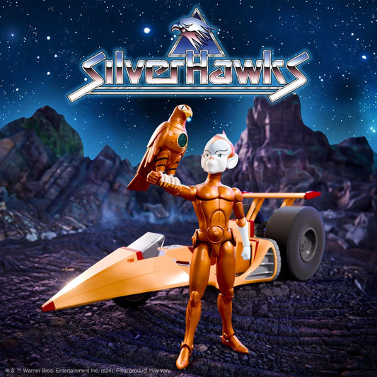 SilverHawks Ultimates Fahrzeug Wave 5 Space Racer 18 cm