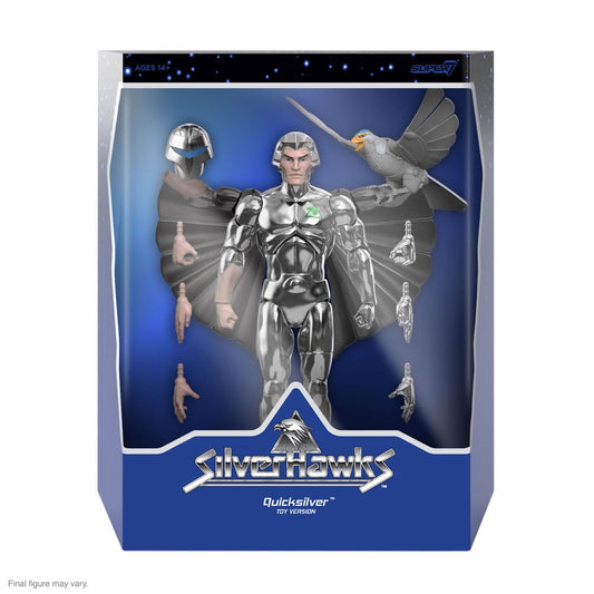 SilverHawks Ultimates Actionfigur Quicksilver (Toy Version) 18 cm