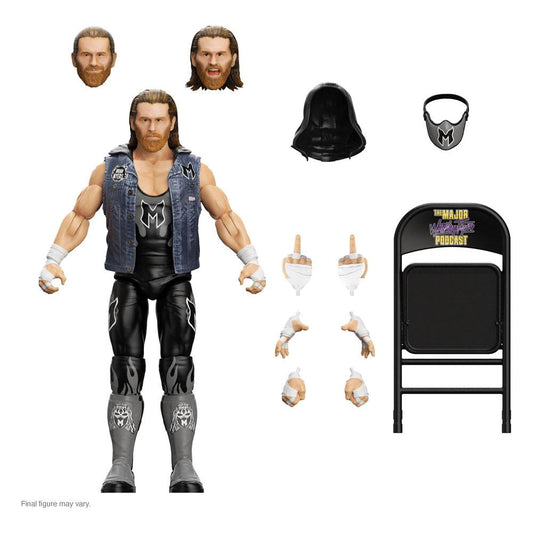 Major Wrestling Podcast Ultimates Actionfigur Wave 2 Brian Myers (Most Professional Wrestler) 18 cm