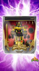 Power Rangers Ultimates Actionfigur Megazord (Black/Gold) 18 cm