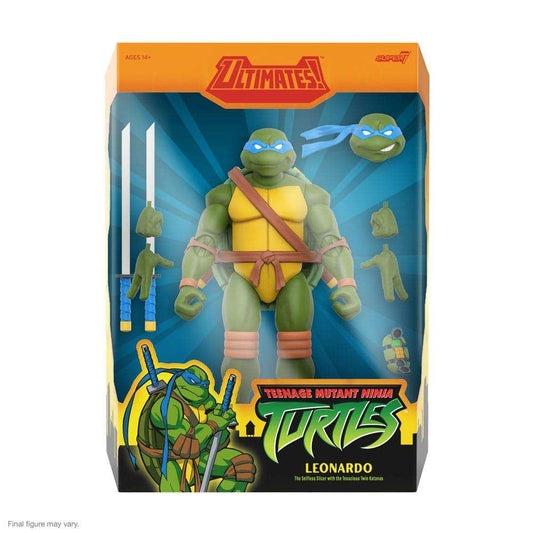 Teenage Mutant Ninja Turtles Ultimates Leonardo Animates Series 18 cm - Smalltinytoystore